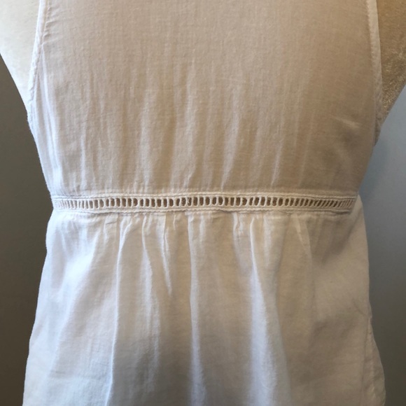 Cute white cotton top - Picture 3 of 5